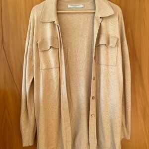 Contemporaine Simons Beige Cardigan